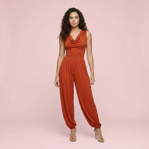 Jumpsuit Balloon Calipso — Tijolo