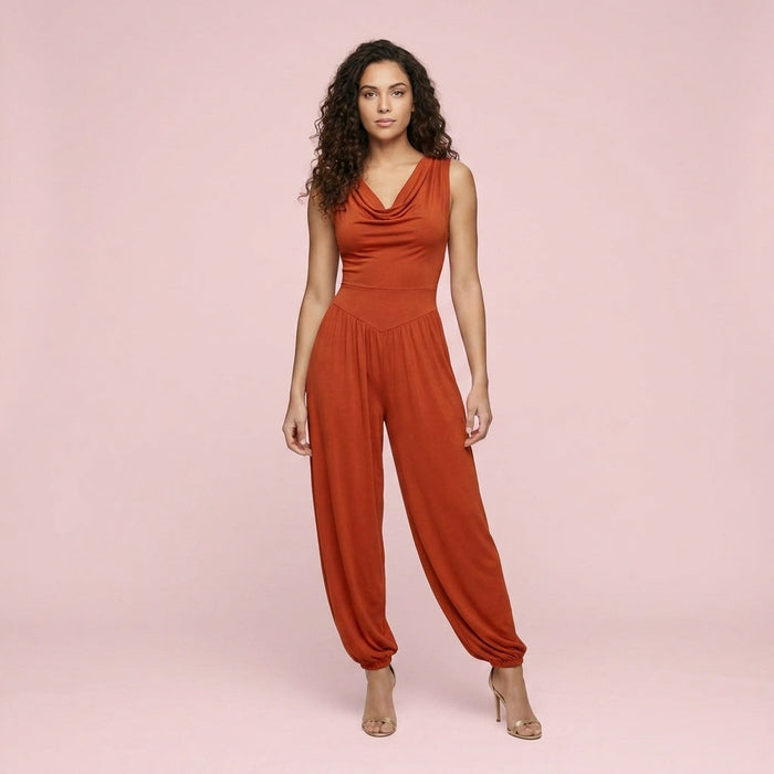 Jumpsuit Balloon Calipso — Tijolo