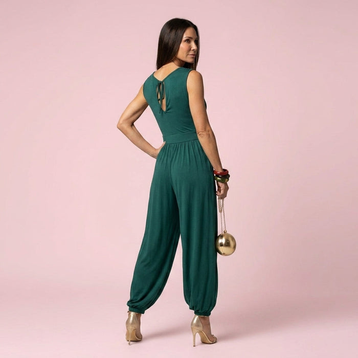Jumpsuit Balloon Calipso — Verde Fluor