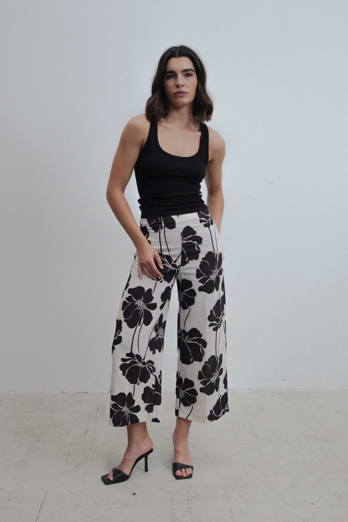 Pantalona Culotte Estampada